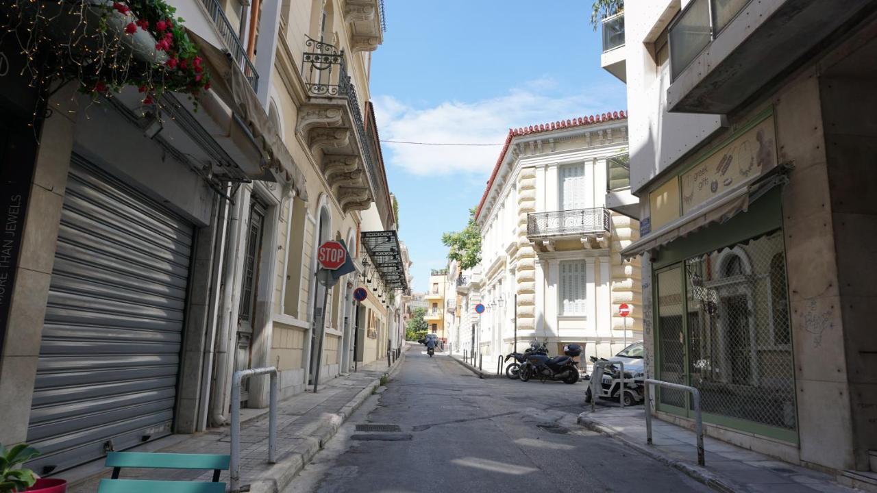 Stylish Studio Below The Acropolis Athen Exterior foto
