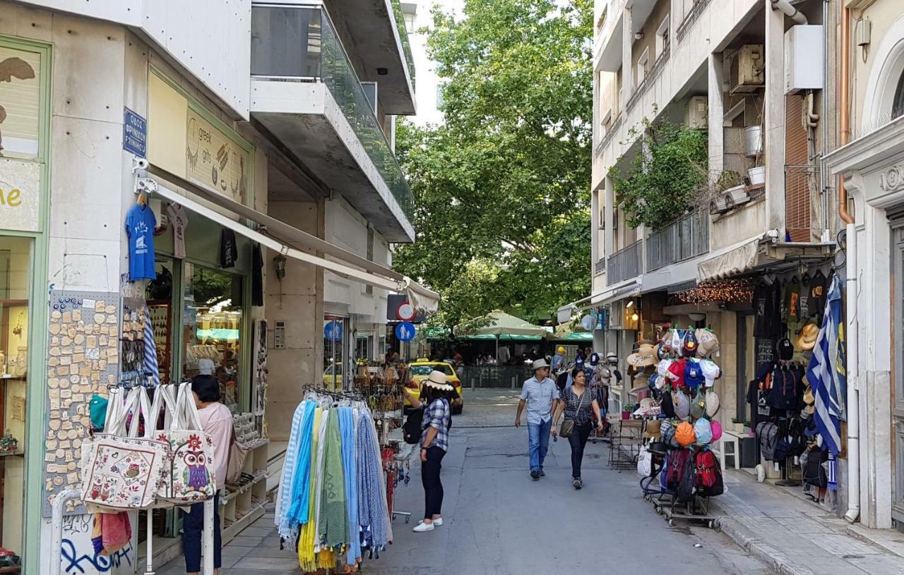 Stylish Studio Below The Acropolis Athen Exterior foto