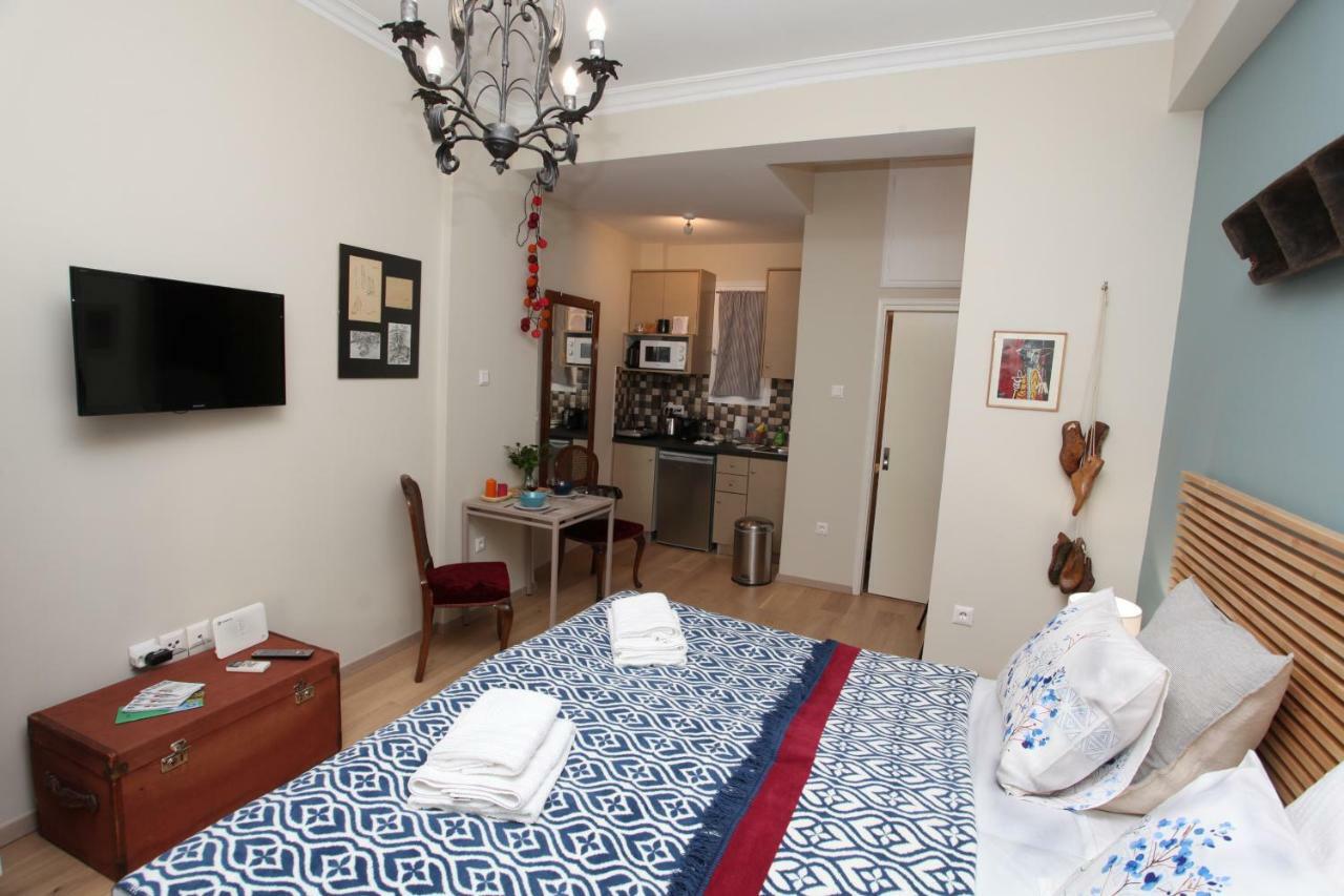 Stylish Studio Below The Acropolis Athen Exterior foto