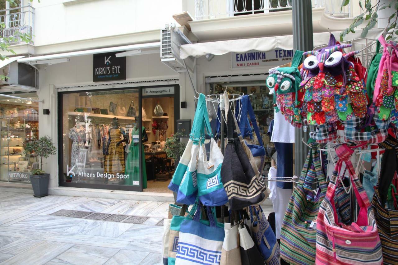Stylish Studio Below The Acropolis Athen Exterior foto